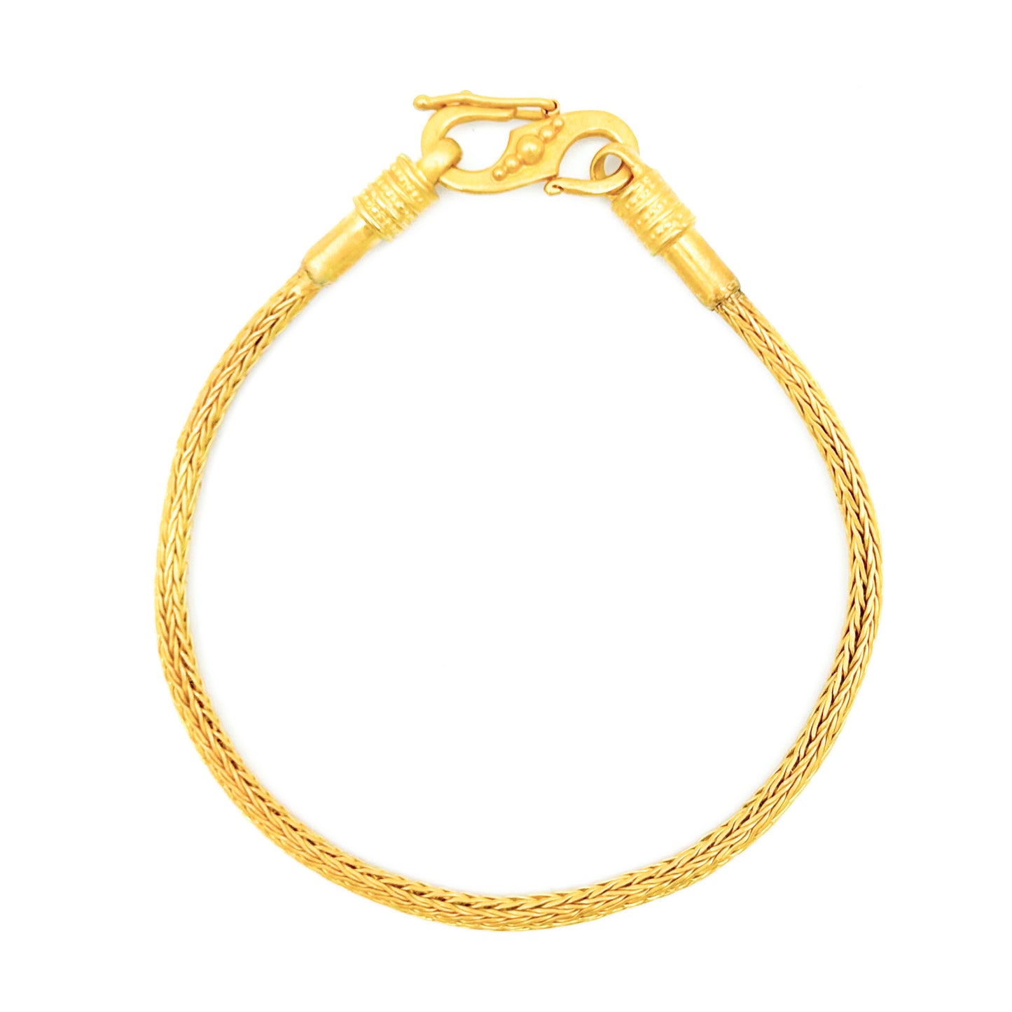 "Tulang Naga" Bracelet (22k, 18k Gold)