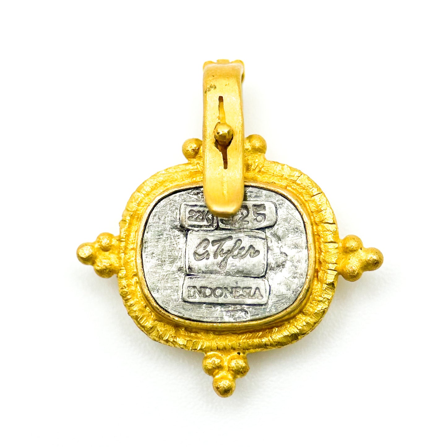 "Romanus" Pendant (Lapis Lazuli, 22k, 18k Gold)