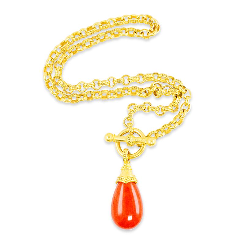 "Sharon Lariat" Chain (18K Gold)