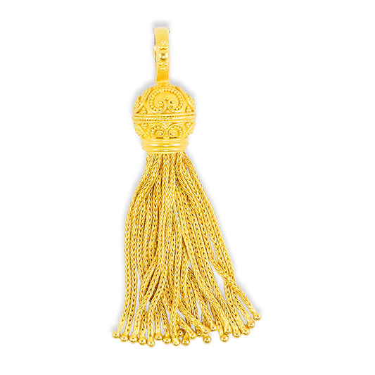 "Westminster Tassel" Pendant (18k, 22k Gold)
