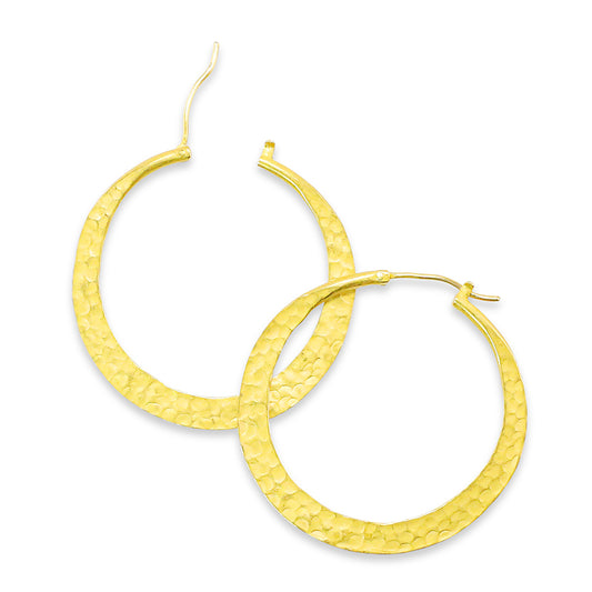 "Himba" Hoop Earrings (18k Gold)
