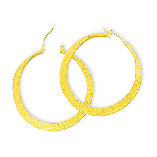 "Himba" Hoop Earrings (18k Gold)
