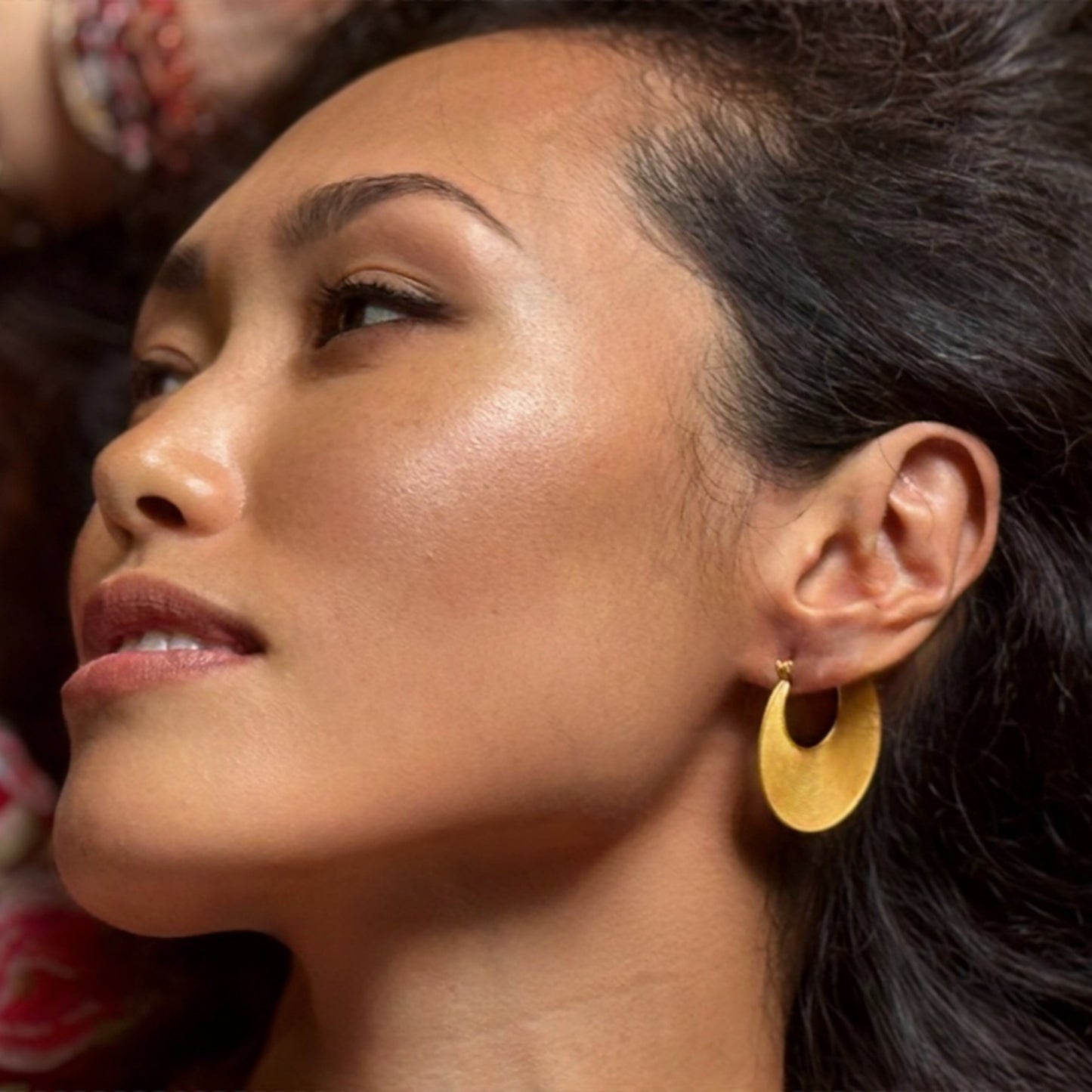 "Nairobi" Hoop Earrings (18k, 22k Gold)