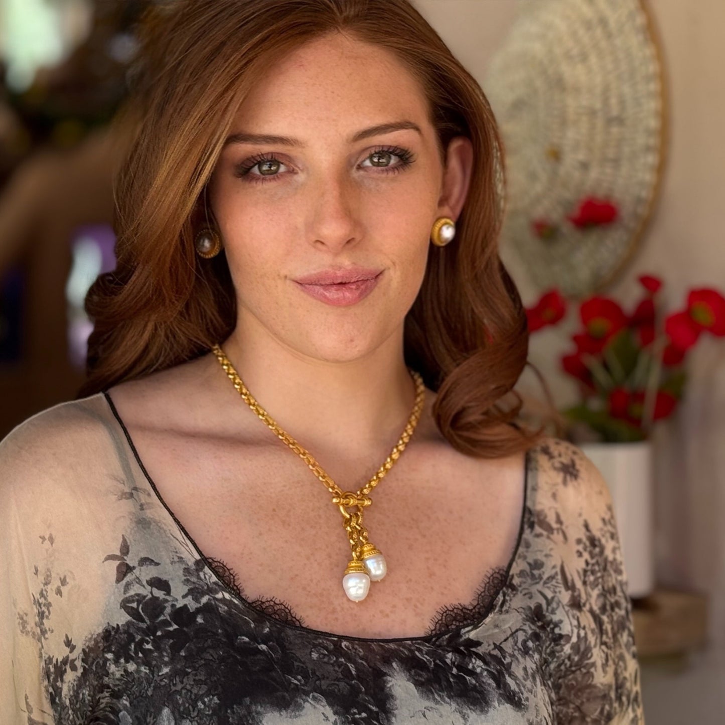 "Sharon Lariat" Chain (18K Gold)
