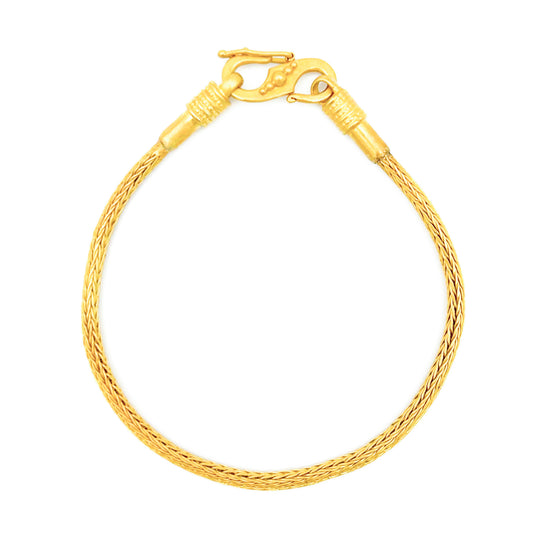 "Tulang Naga" Bracelet (22k, 18k Gold)