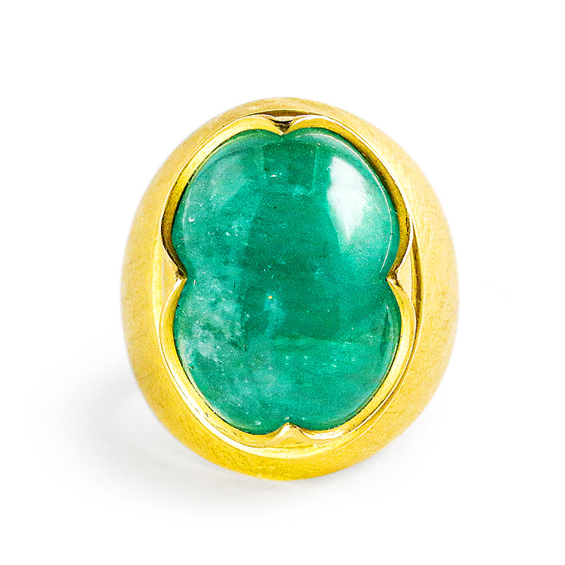 "Vladimir" Ring (Emerald, 22k Gold)
